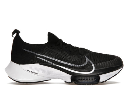 Nike Air Zoom Tempo Next% Flyknit Black White Anthracite - authentic Nike sneakers