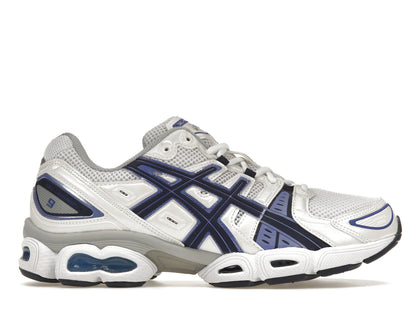 ASICS Gel-Nimbus 9 White Indigo Blue - authentic ASICS sneakers
