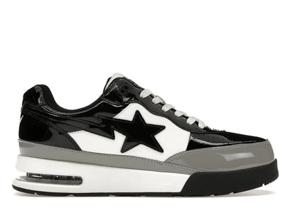 A Bathing Ape Bape Road Sta Black White - authentic BAPE sneakers