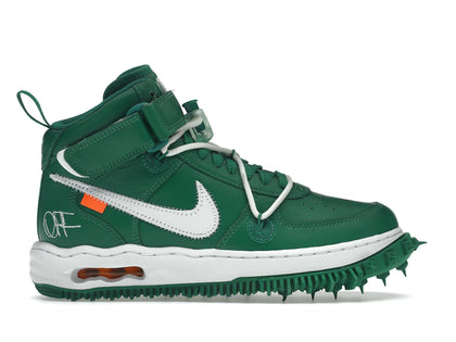 Nike Air Force 1 Mid Off-White Pine Green - authentic Nike sneakers
