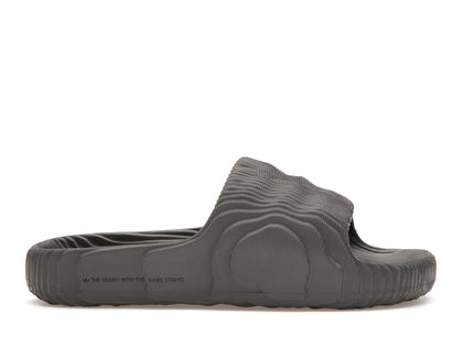 adidas Adilette 22 Slides Grey Five - authentic adidas sneakers