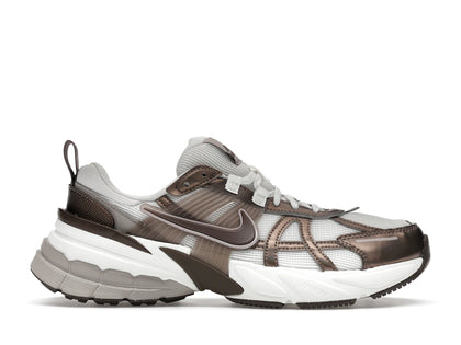 Nike V2K Run Mink Brown Summit White College Grey Ironstone (Women's) - authentic Nike sneakers