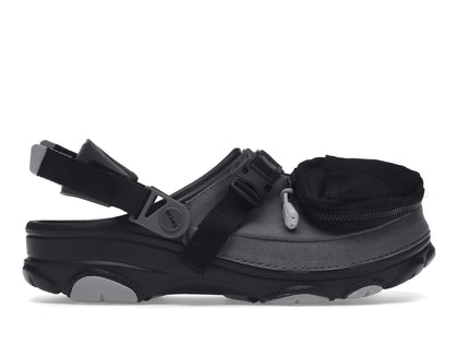 Crocs Bespoke Classic All-Terrain Beams Outdoor Grey Black - authentic Crocs sneakers