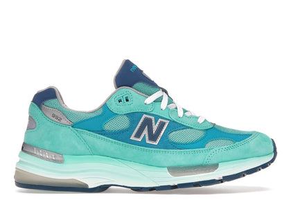 New Balance 992 MiUSA Blue Silver Metallic - authentic New Balance sneakers