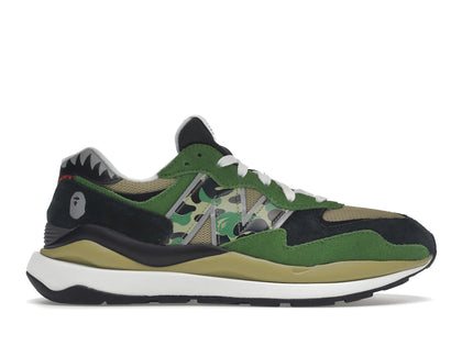 New Balance 57/40 BAPE Green - authentic New Balance sneakers