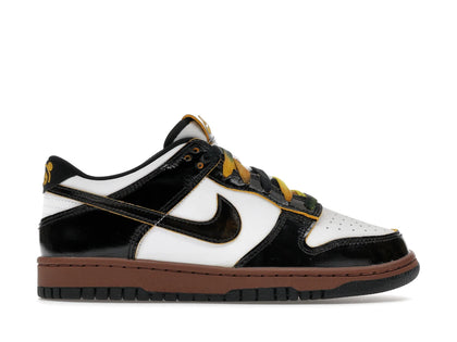 Nike Dunk Low SE Panda-Monium White Black Fauna Brown (GS) - authentic Nike sneakers