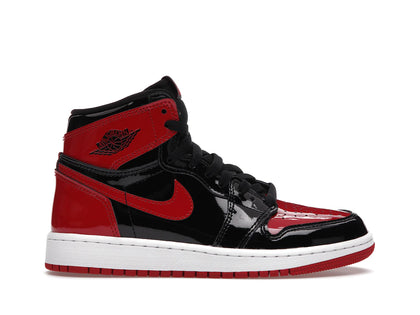 Jordan 1 Retro High OG Patent Bred (GS) - authentic Jordan sneakers