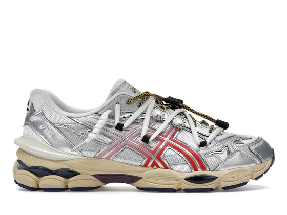 ASICS Gel-Cumulus 16 TOGA Weiß Rot Rein Silber