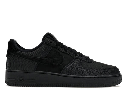 Nike Air Force 1 Low '07 LX 3X Celebration Triple Black - authentic Nike sneakers