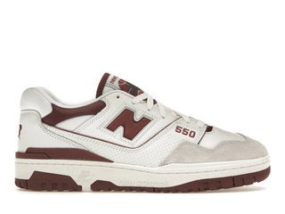 New Balance 550 Sea Salt Burgundy - authentic New Balance sneakers