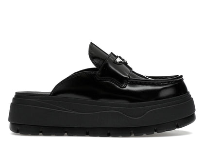 Jordan Mule Black Metallic Silver (Women's) - authentic Jordan sneakers