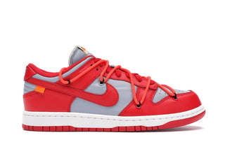 Nike Dunk Low Off-White University Red - authentic Nike sneakers