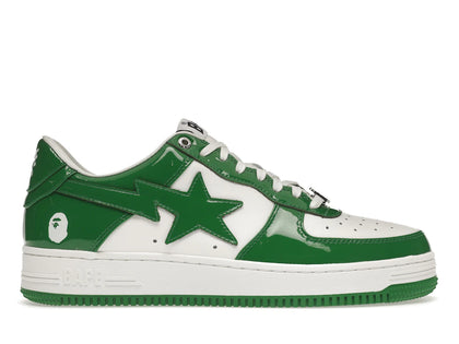 A Bathing Ape Bape Sta Low Green - authentic BAPE sneakers