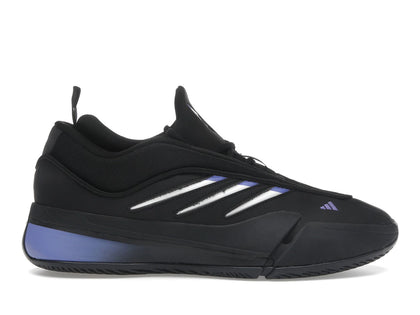 adidas Dame 9 Black Cobalt Blue - authentic adidas sneakers
