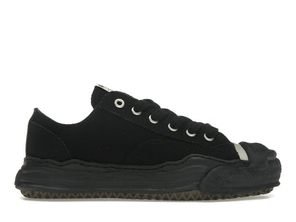 Maison Mihara Yasuhiro Hank OG Sole Canvas Low Black Black - authentic Maison Mihara Yasuhiro sneakers