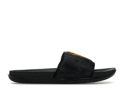 Nike Kobe Offcourt Slide Black University Gold - authentic Nike sneakers