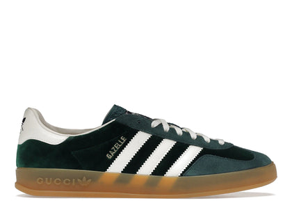 adidas x Gucci Gazelle Green - authentic Gucci sneakers