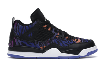 Jordan 4 Retro Black Rush Violet (PS) - authentic Jordan sneakers