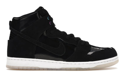 Nike Sb Zoom Dunk High Pro Black/Black-White-Clear - authentic Nike sneakers