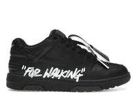 OFF-WHITE Out Of Office OOO Low Tops For Walking Black White