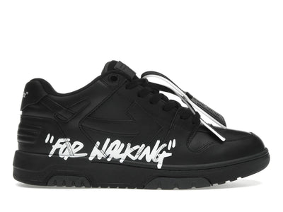 OFF-WHITE Out Of Office OOO Low Tops For Walking Black White