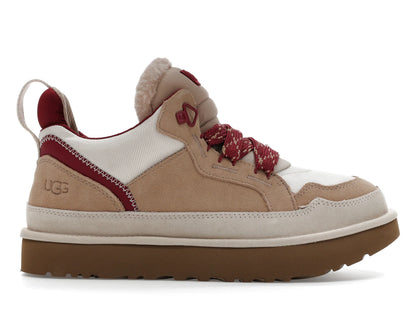UGG Lowmel Driftwood Biking Red - authentic UGG sneakers