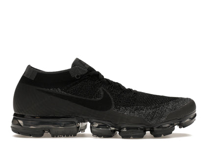 Nike Air VaporMax Flyknit Black Dark Grey - authentic Nike sneakers