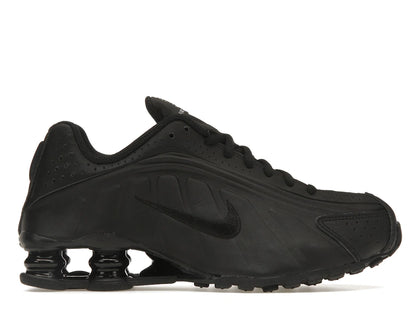 Nike Shox R4 Triple Black (GS) - authentic Nike sneakers