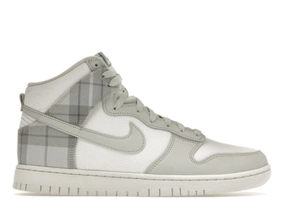 Nike Dunk High SE Tartan Plaid White Light Green