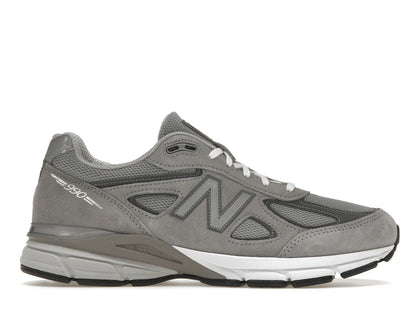 New Balance 990v4 MiUSA Grey Silver - authentic New Balance sneakers