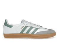 adidas Samba OG Cloud White Silver Green (GS)