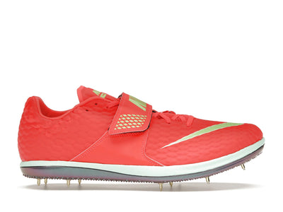 Nike High Jump Elite Bright Crimson Hyper Orange Lime Blast Washed Coral