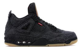 Jordan 4 Retro Levi's Black (Levi's Tag) - authentic Jordan sneakers
