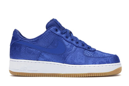 Nike Air Force 1 Low CLOT Blue Silk - authentic Nike sneakers