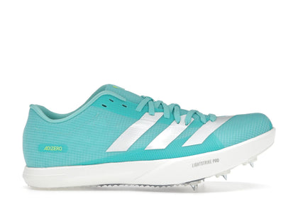 adidas Adizero LJ Flash Aqua Zero Metalic Lucid Lemon - authentic adidas sneakers
