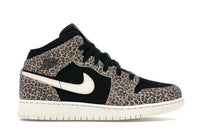 Jordan 1 Mid SE Leopard (GS)