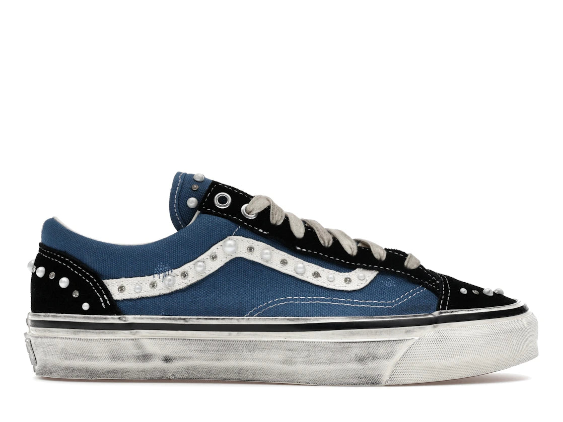 Vans LX Old Skool 36 Pearlized Pack Black Navy - vue 360