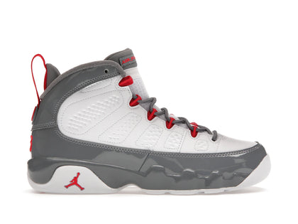 Jordan 9 Retro Fire Red (GS) - authentic Jordan sneakers