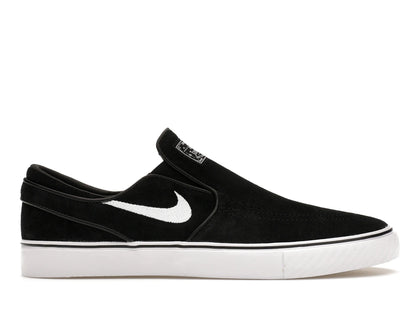 Nike SB Stefan Janoski+ Slip Black White - authentic Nike sneakers