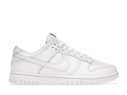 Nike Dunk Low Triple White (2021) (Women's) - authentic Nike sneakers