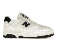 New Balance 550 Sea Salt Black Patent