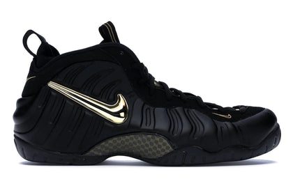 Nike Air Foamposite Pro Black Metallic Gold - authentic Nike sneakers