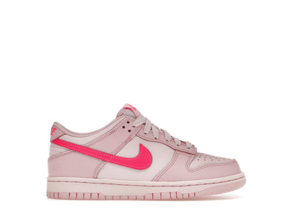 Nike Dunk Low Triple Pink (GS) - authentic Nike sneakers
