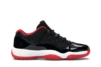 Jordan 11 Retro Low Bred (GS) - authentic Jordan sneakers