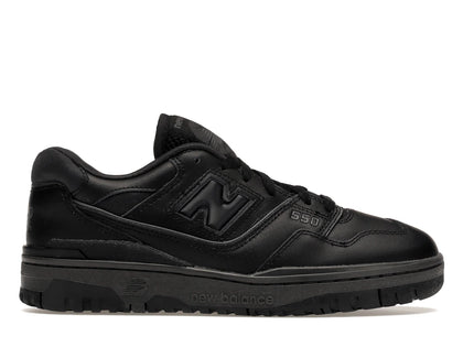 New Balance 550 Triple Black - authentic New Balance sneakers