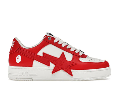A Bathing Ape Bape Sta OS #2 M2 Red White