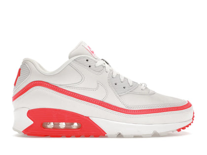 Nike Air Max 90 Undefeated White Solar Red - authentic Nike sneakers