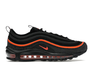 Nike Air Max 97 Black Safety Orange (GS) - authentic Nike sneakers