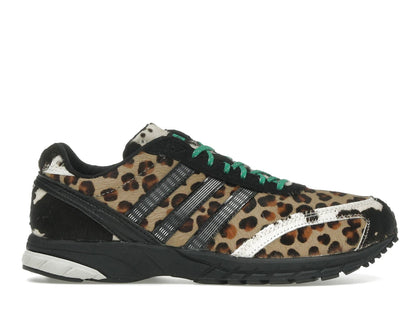 adidas Adizero Adios OG Black Green Leopard (Women's) - authentic adidas sneakers