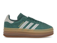 adidas Gazelle Bold Collegiate Grün Weiß Gold (Damen)